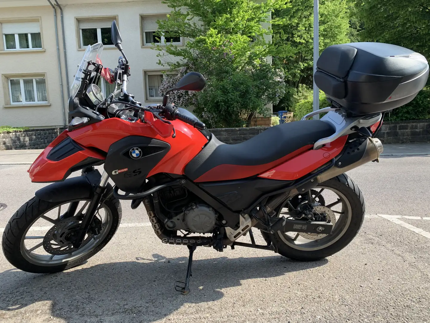 BMW G 650 GS top case SH 48liter crvena - 1