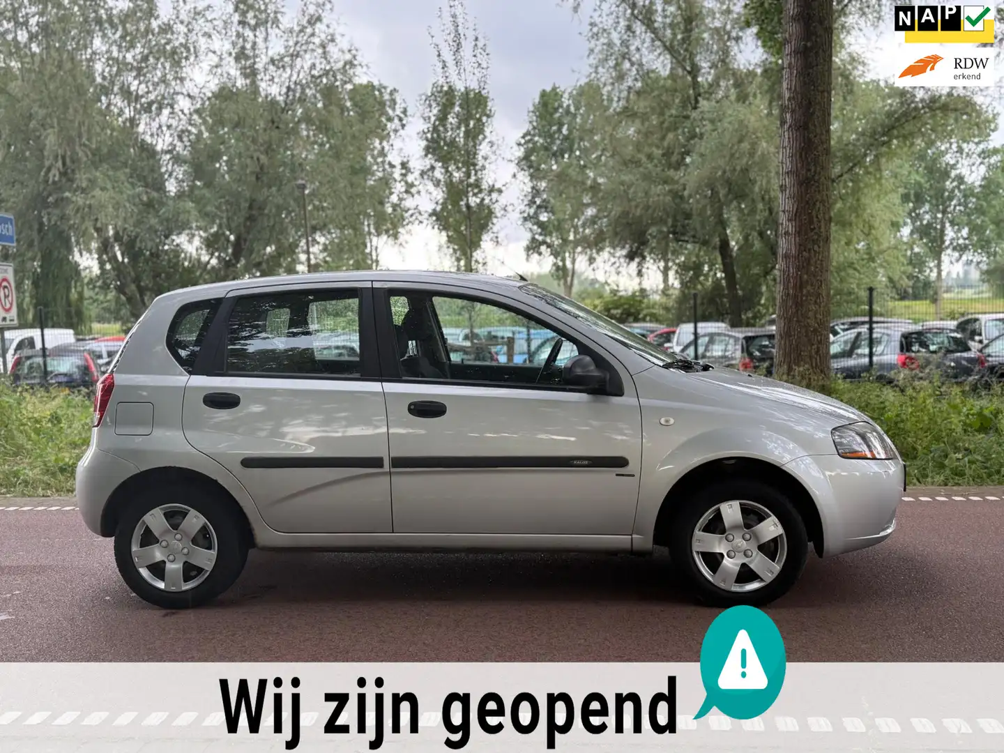Chevrolet Kalos 1.2 Breeze AIRCO!APK!5DEURS!KOOPJE! Šedá - 1