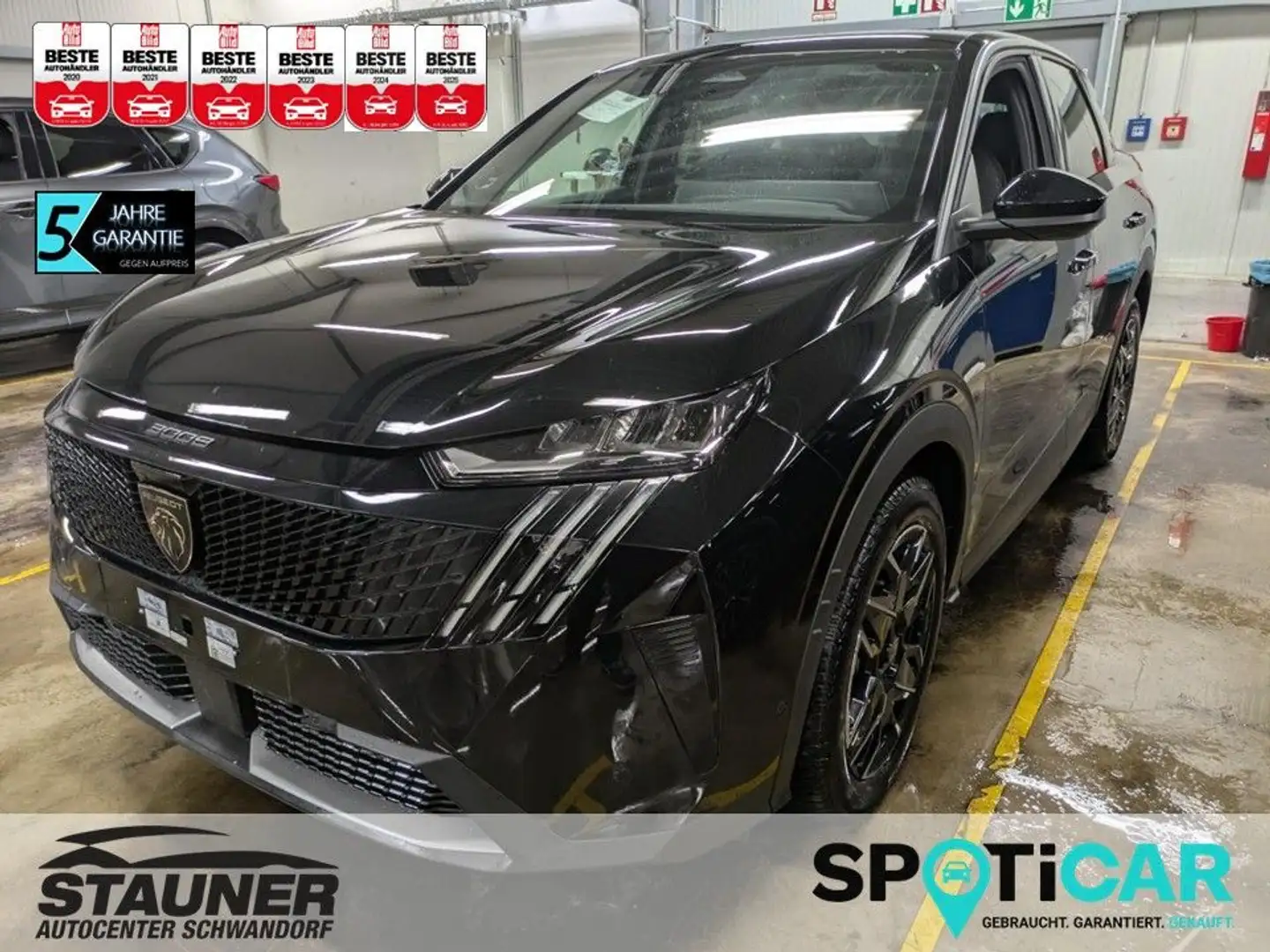 Peugeot 3008 NEUER 3008 Allure Hybrid e-DSC6 *SHZ*10"TOUCH* Schwarz - 1