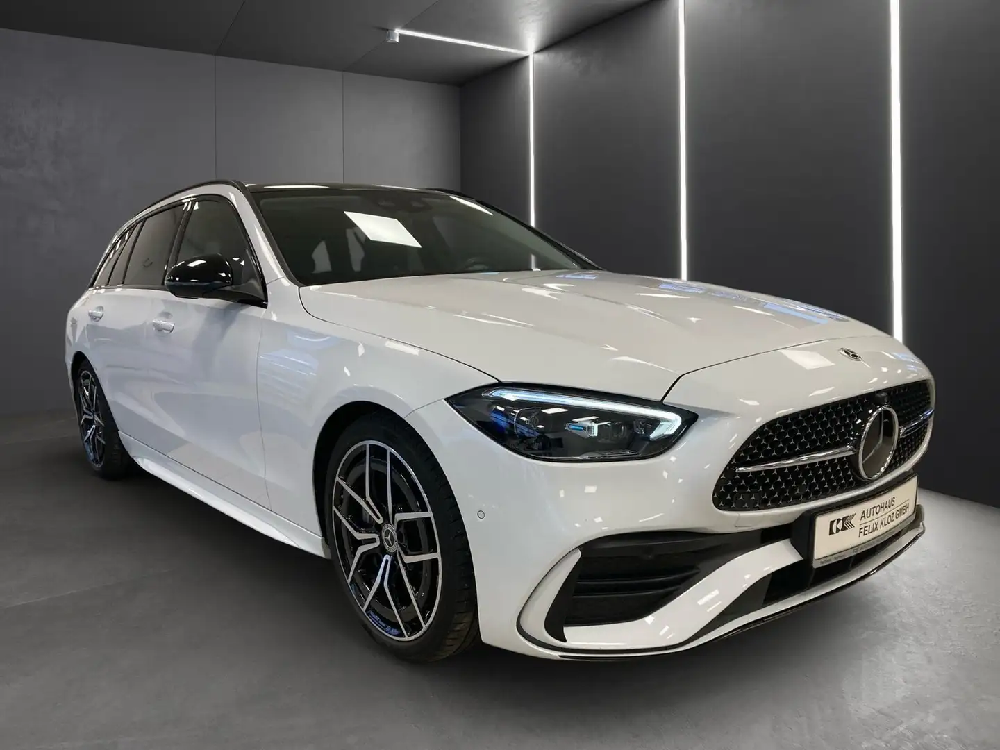 Mercedes-Benz C 300 T AMG*Distronic*AHK*360*Burmester*Panorama Weiß - 2