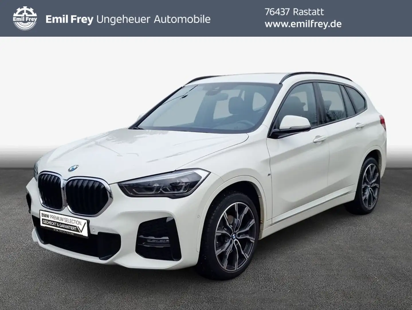 BMW X1 sDrive18d Aut. M Sport HiFi Navi AHK Weiß - 1