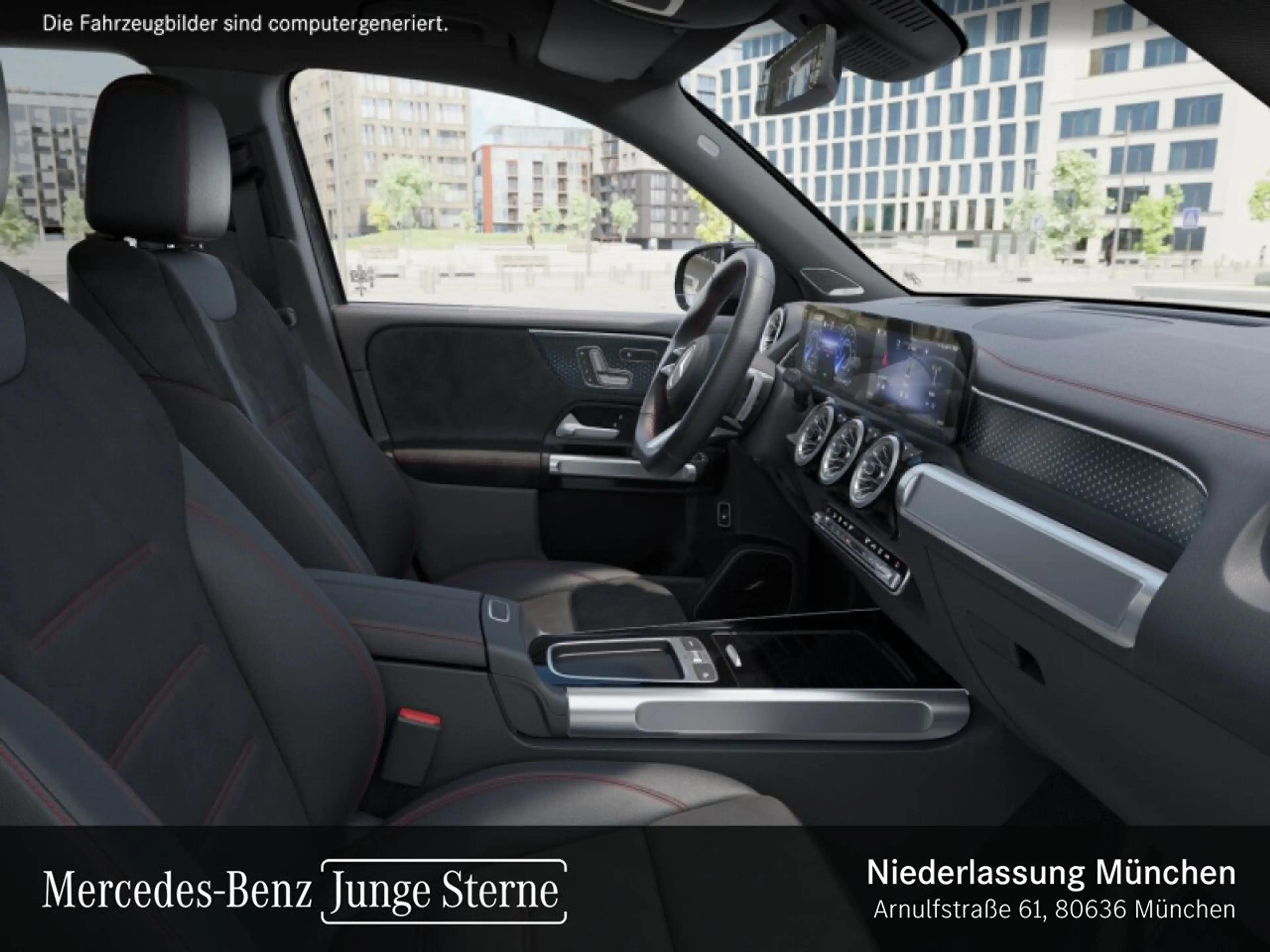 Mercedes-Benz EQB 250 AMG+NIGHT+ADVANCED+AHK+360+MEMORY+HUD+SPUR — photo 12