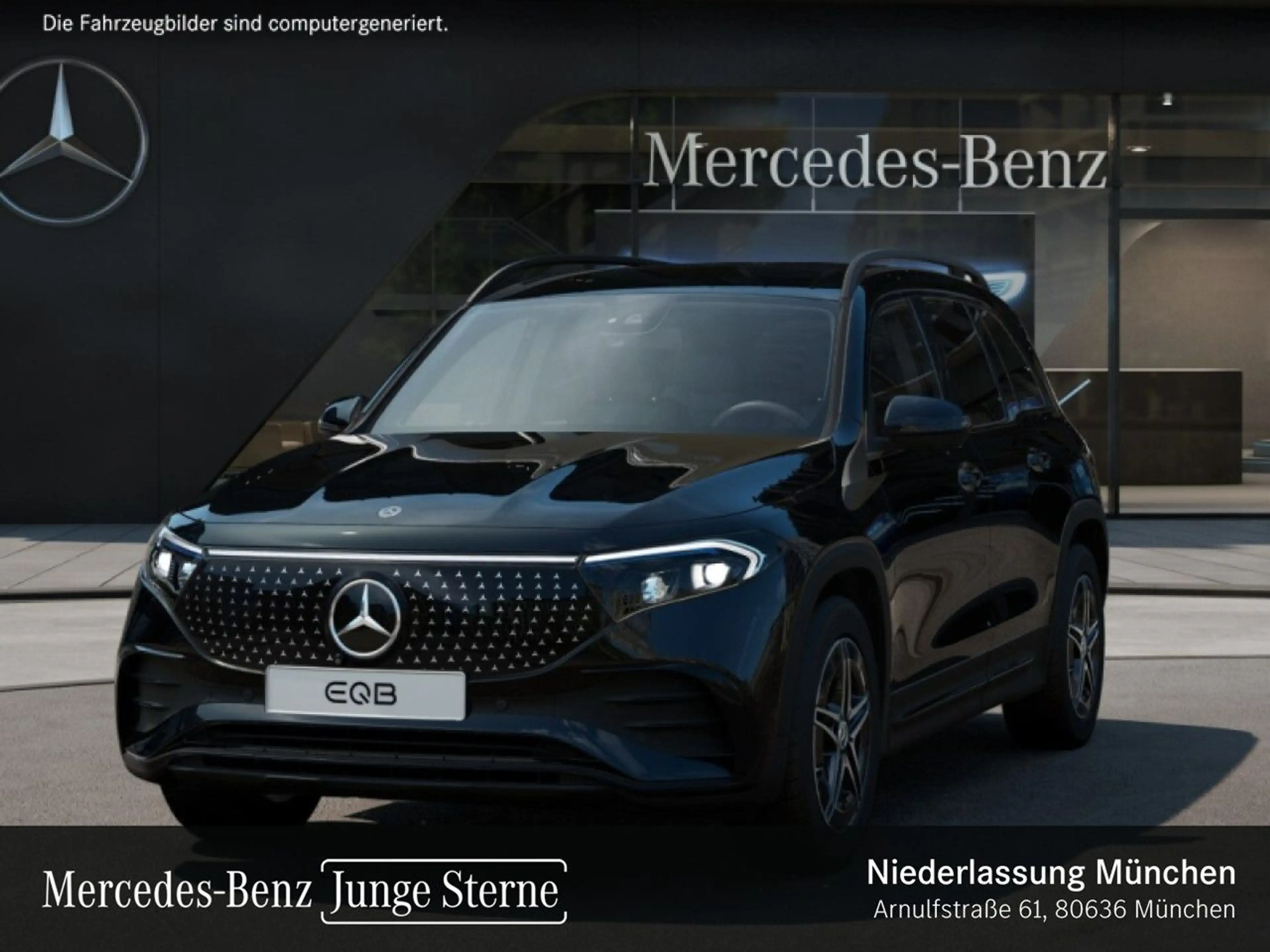 Mercedes-Benz EQB 250 AMG+NIGHT+ADVANCED+AHK+360+MEMORY+HUD+SPUR — photo 2