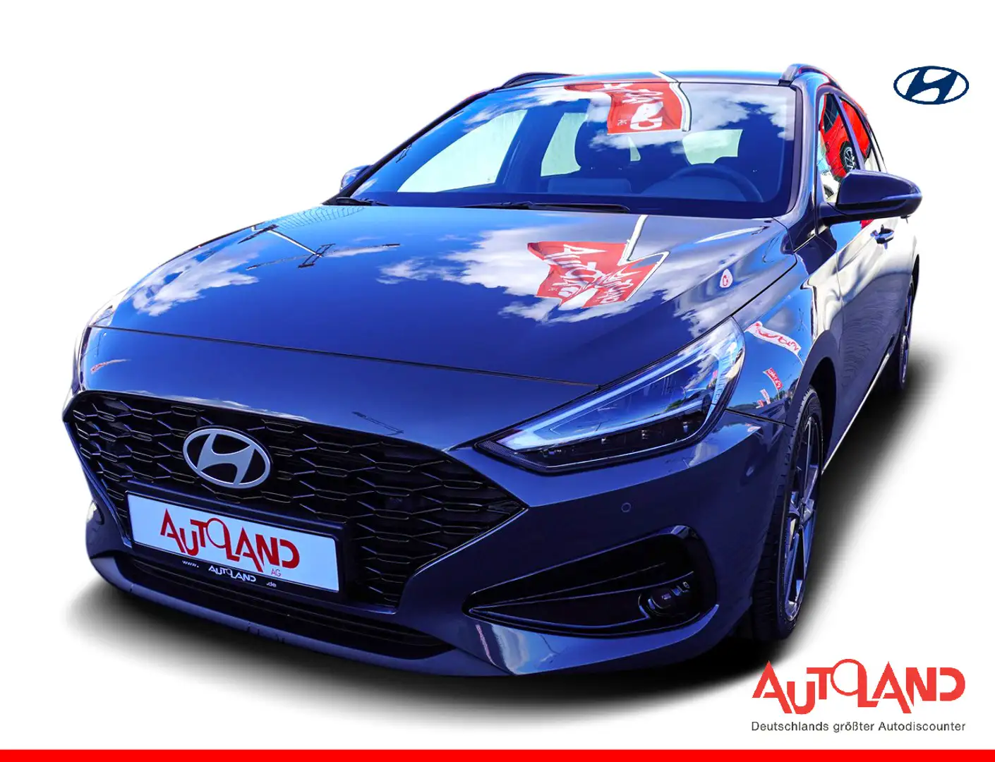 Hyundai i30 Kombi 1.5 T-GDI LED Navi Kamera Gri - 1