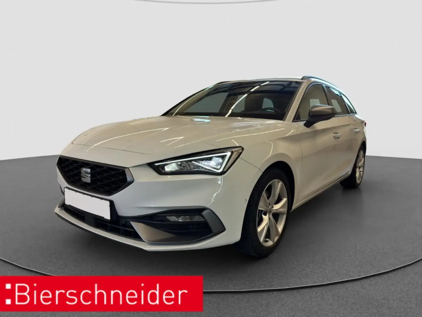 SEAT Leon SP 1.5 eTSI DSG FR AB 191EUR NAVI KAMERA SHZ Weiß - 1
