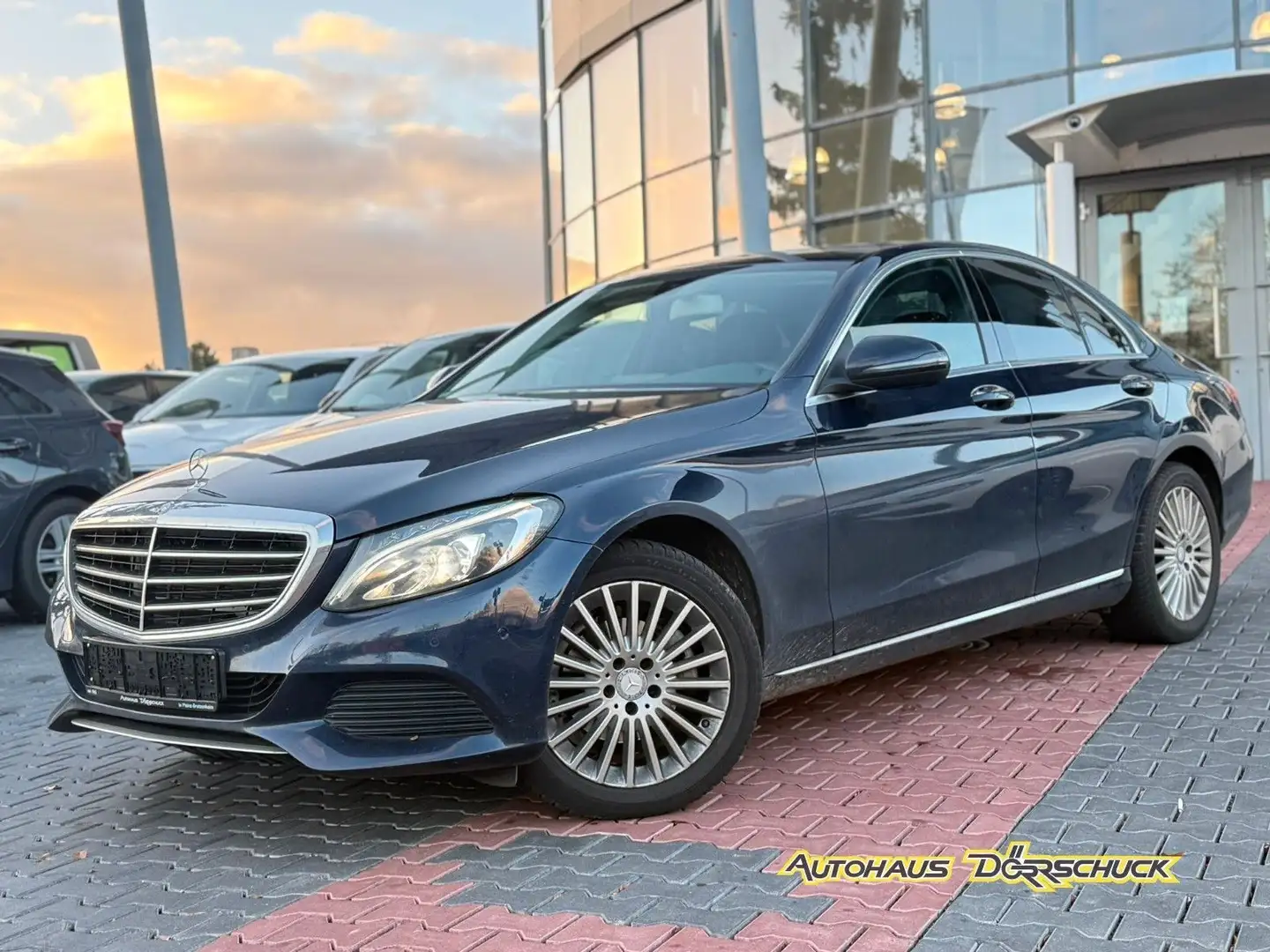 Mercedes-Benz C 180 CGI Lim. Sitzh. LED. Temp. BT. Blu/Azzurro - 2