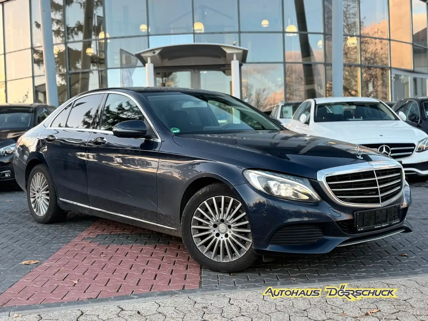 Mercedes-Benz C 180 CGI Lim. Sitzh. LED. Temp. BT. Blu/Azzurro - 1