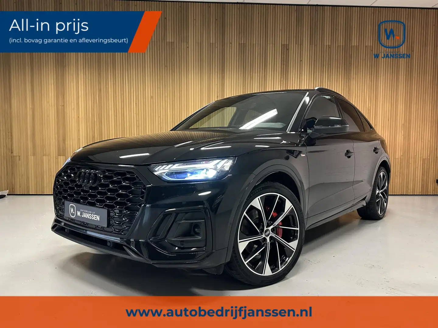 Audi Q5 Sportback TFSI e Sportback | Luchtvering | Panoram Zwart - 1