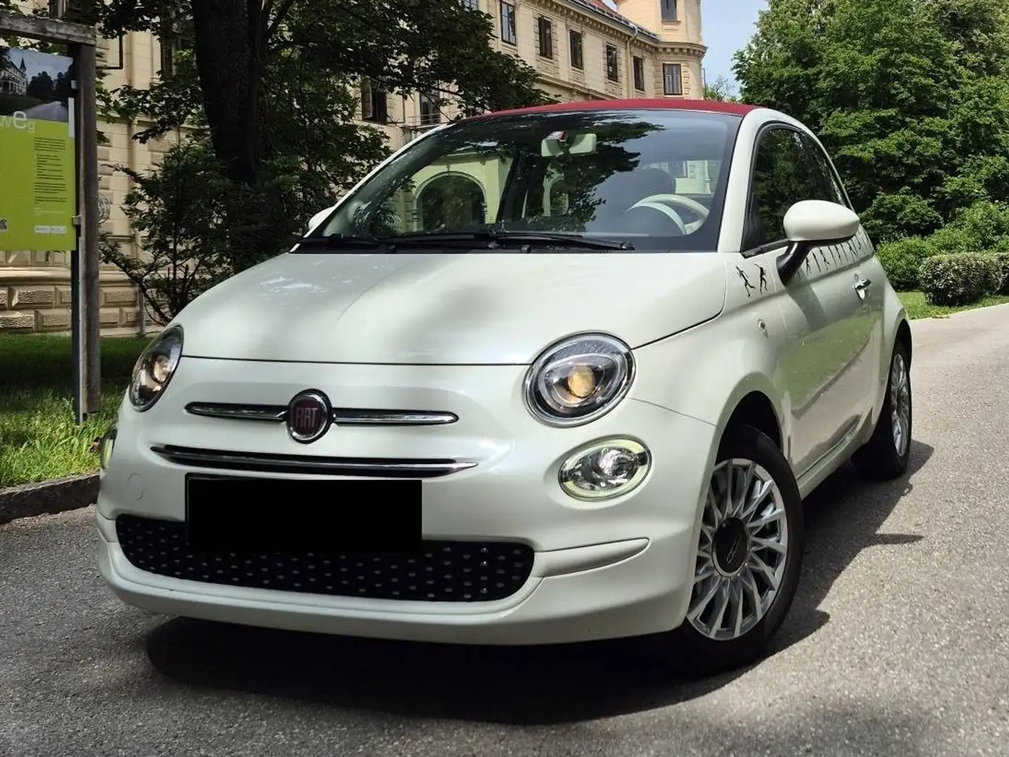 Fiat 500C 500C 1.2 Fire 70 Dualogic Lounge Lounge Weiß - 1