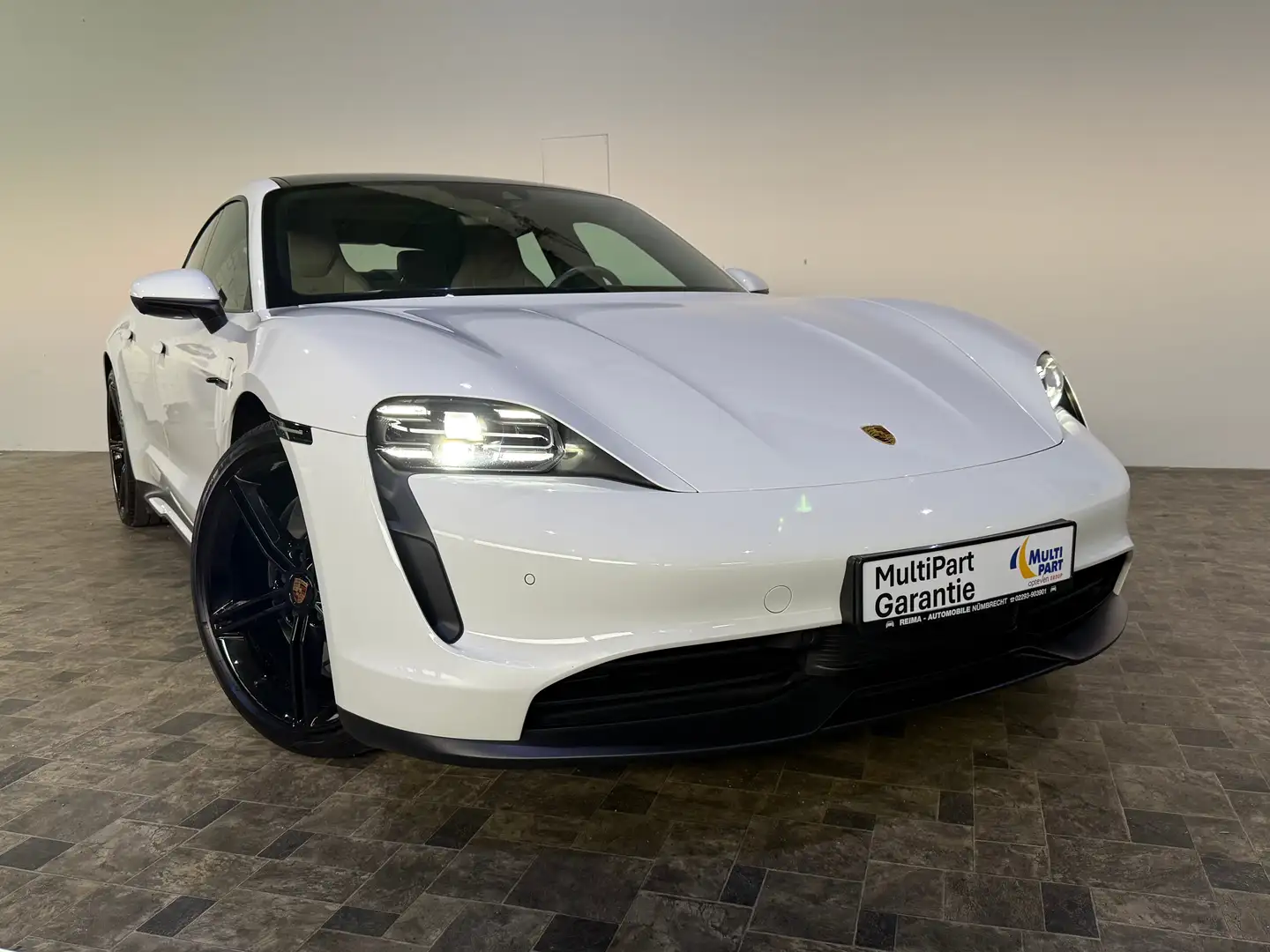 Porsche Taycan Burmester, Pano, 360°Kamera, LED Weiß - 2