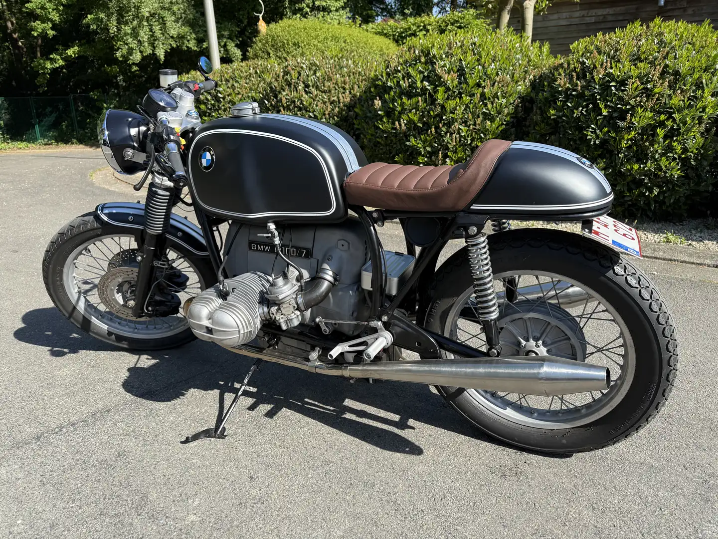 BMW R 100/7 cafe racer R100/7 Czarny - 2