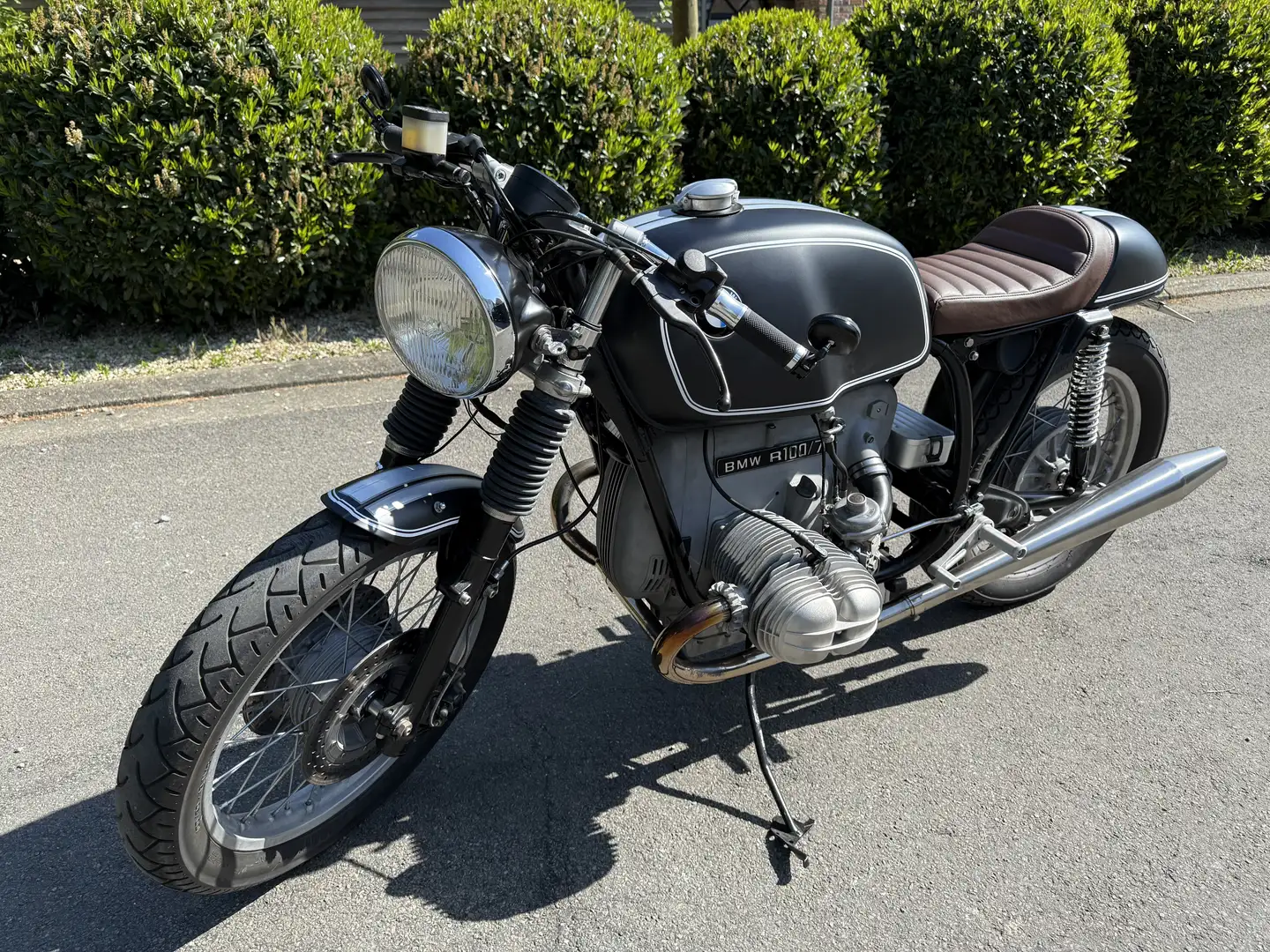 BMW R 100/7 cafe racer R100/7 Czarny - 1