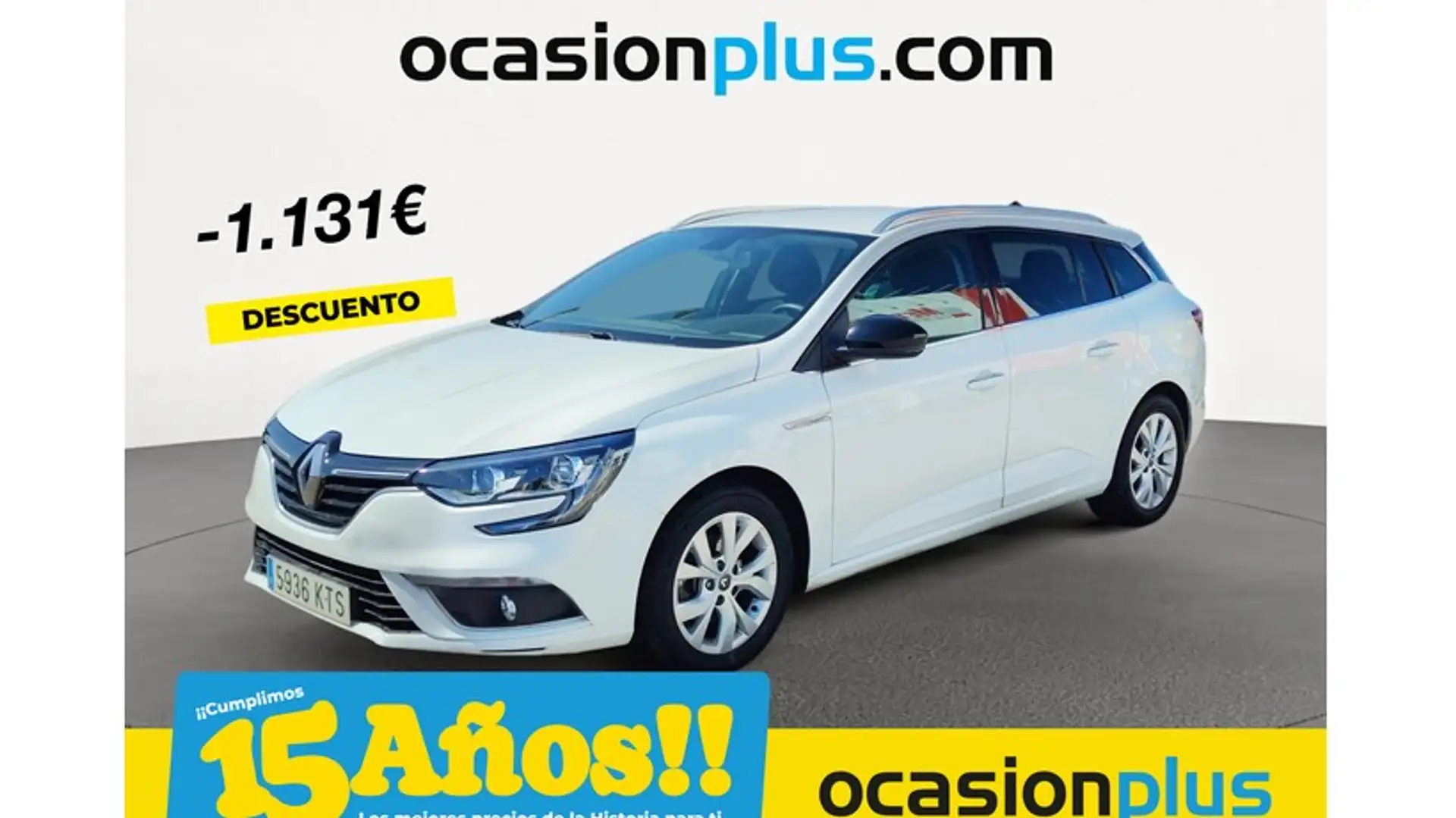 Renault Megane S.T. 1.5dCi Blue Limited 70kW Blanc - 1