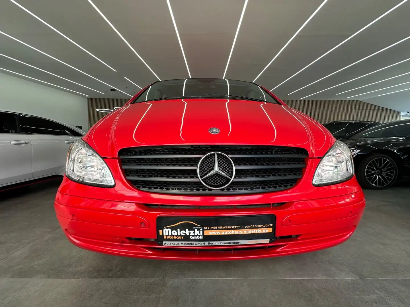 Mercedes-Benz Vito 120 CDI Kombi Lang*8.Sitze*El.Tür*StHz* Rouge - 2