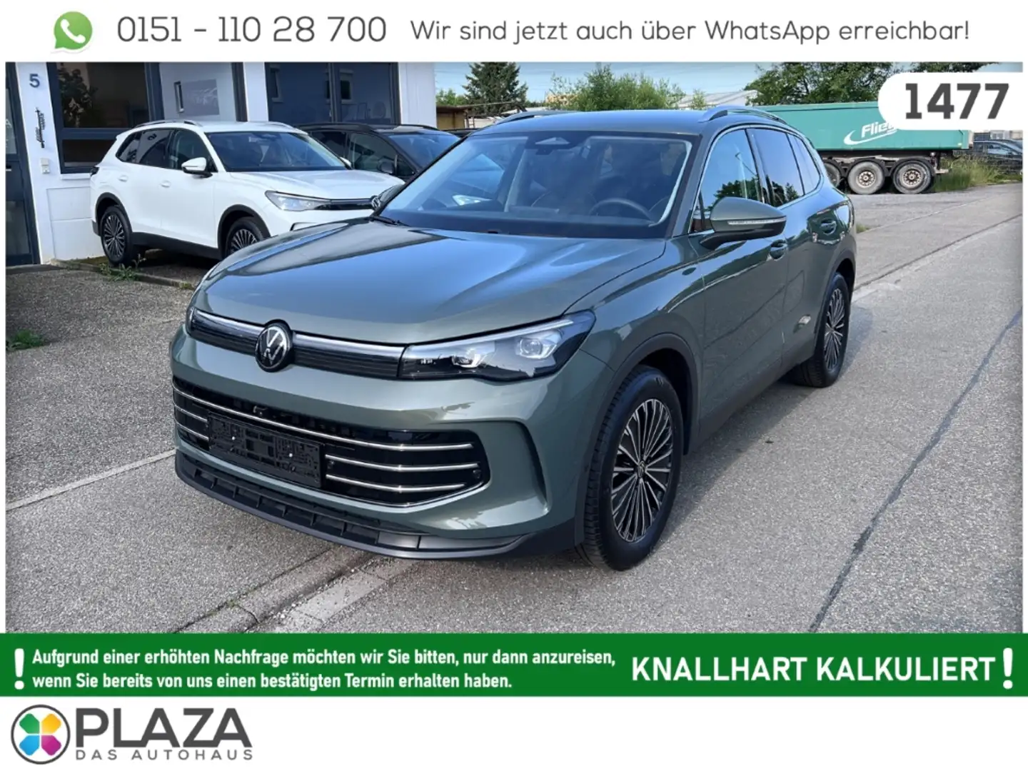 Volkswagen Tiguan 1.5eTSI Elegance ACC AHK MATRIX NAVI 360°RFK Vert - 2