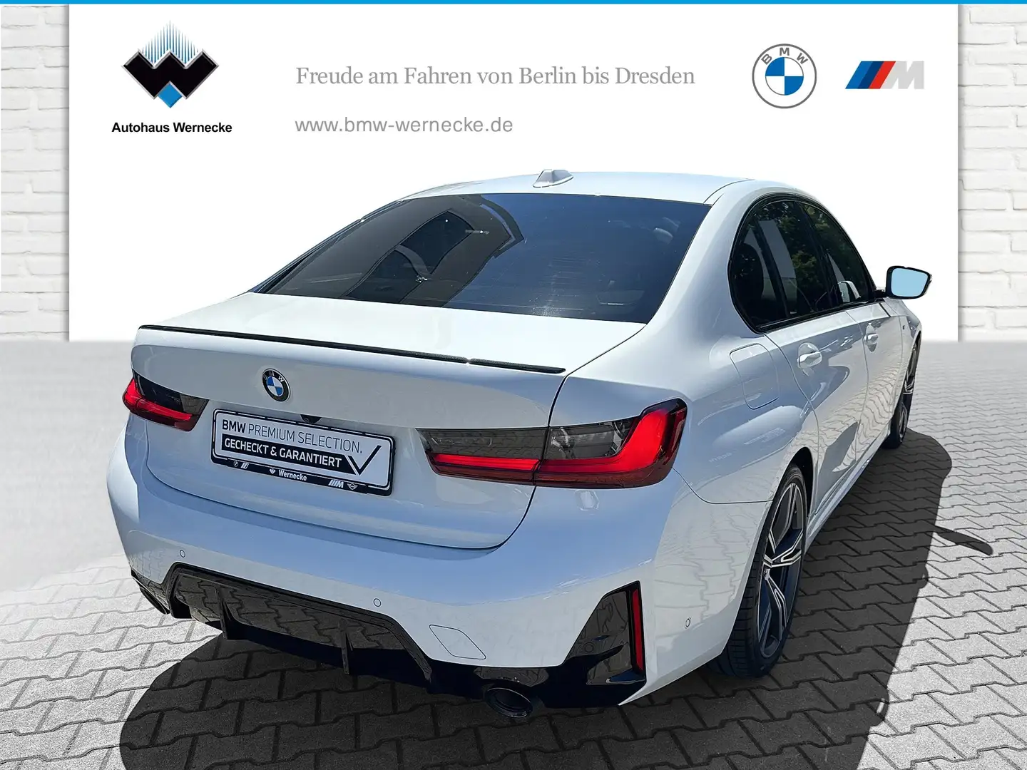 BMW 330 i Limousine M Sportpaket HK HiFi DAB LED GSD Blanc - 2