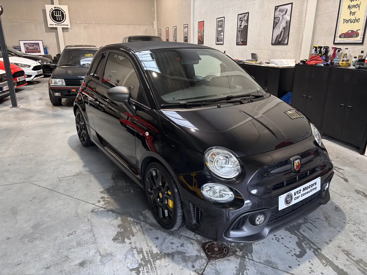 Abarth 595 Competizione 595C 1.4 T-Jet MTA (EU6d-TEMP) Negru - 1