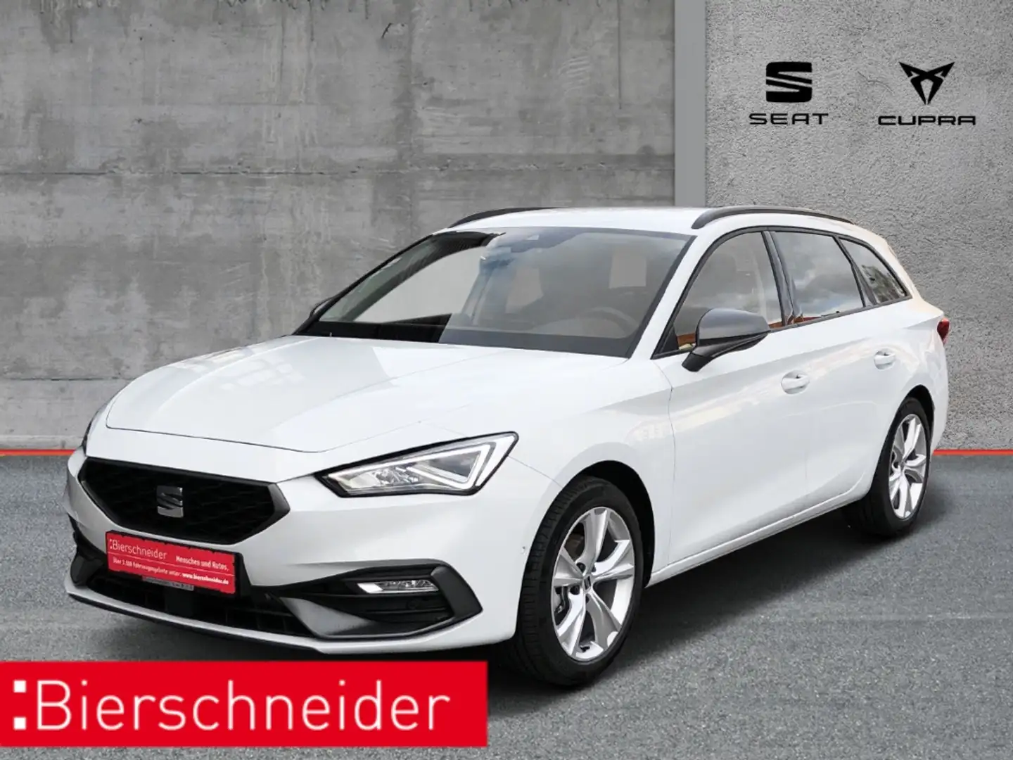 SEAT Leon Sportstourer FR 1.5 TSI LED Navi Heckkl. el. L Kam Weiß - 1