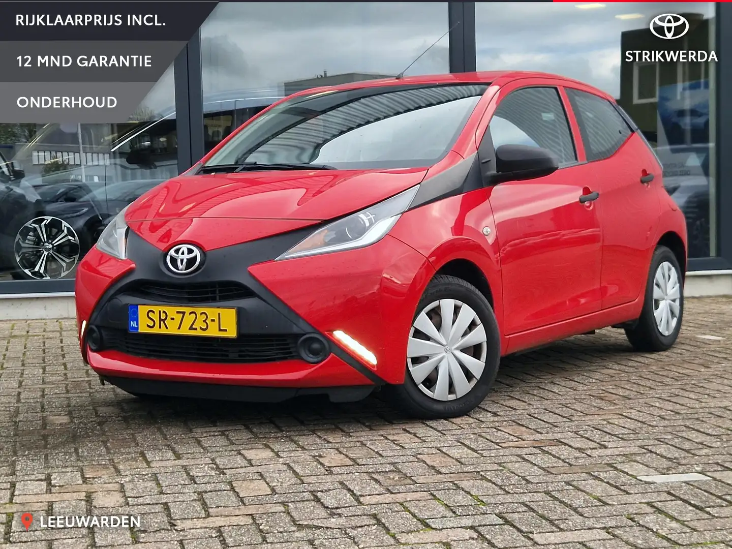 Toyota Aygo 1.0 VVT-i x-fun Bluetooth | Airco | Slechts 22.000 Rood - 1