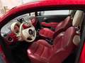Fiat 500 0.9 T TwinAir toit ouvrant cuir Full option Rouge - thumbnail 10