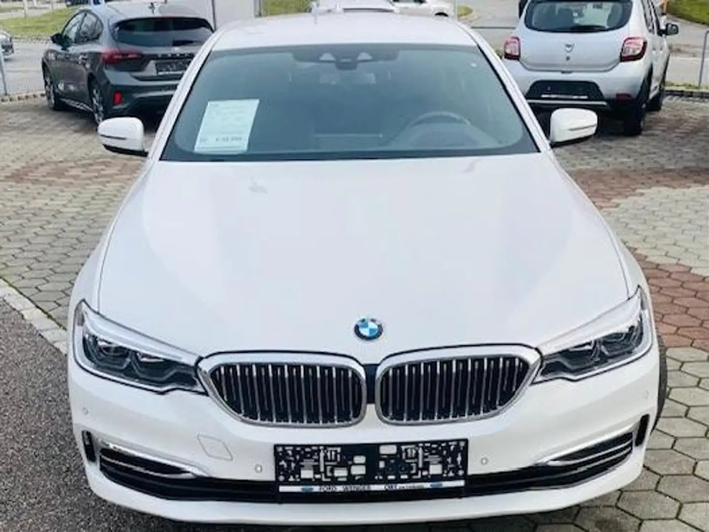 BMW 520 520 d xDrive Luxury Line Weiß - 1