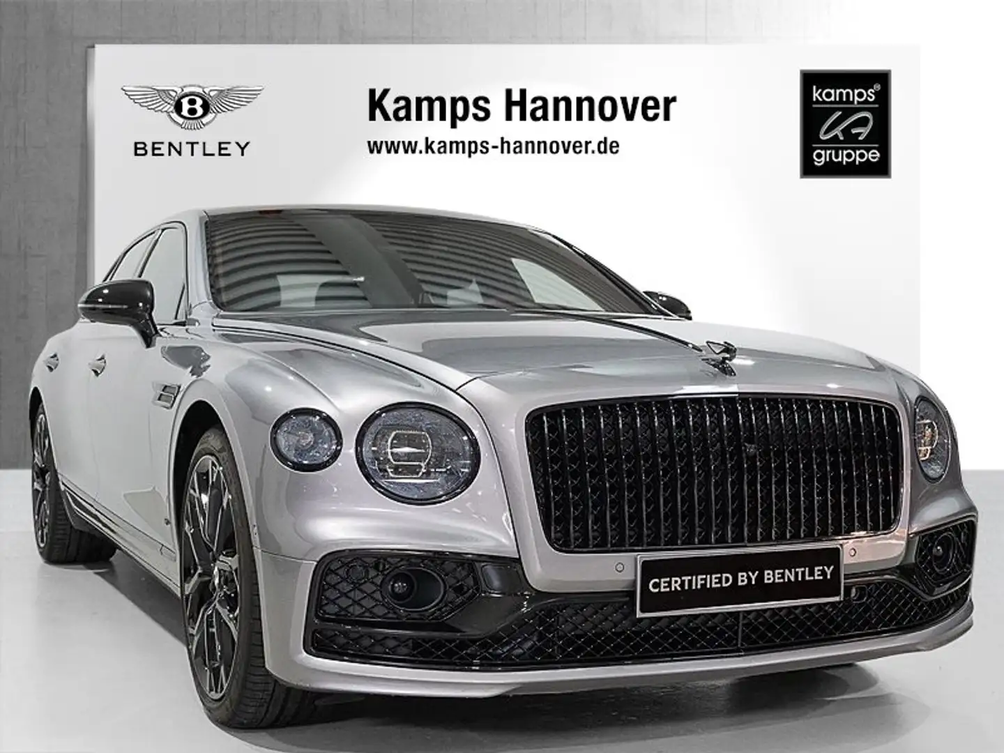 Bentley Flying Spur S Hybrid *NAIM*Diamond Knurling* Срібний - 1