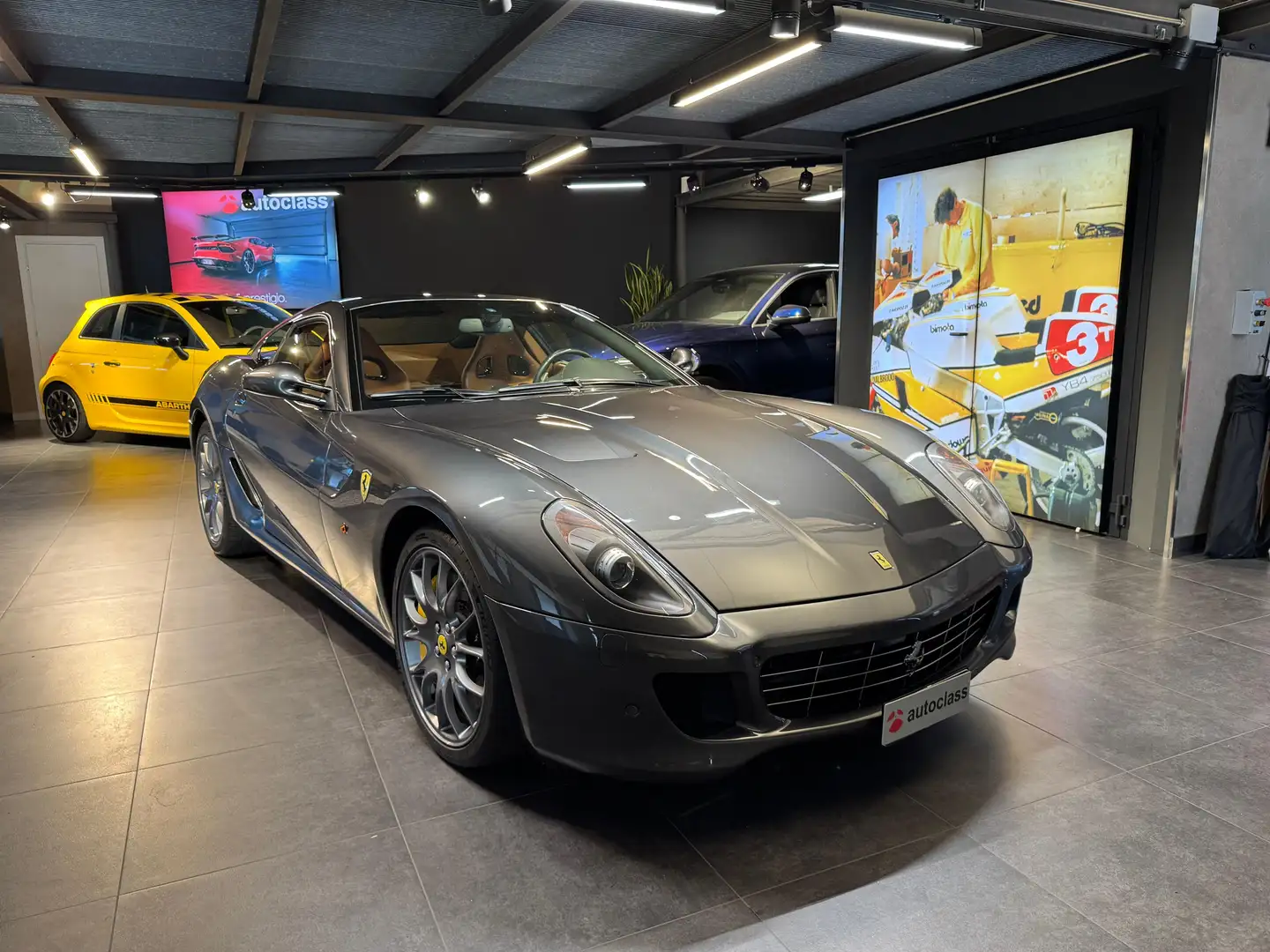 Ferrari 599 GTB Fiorano 6.0 F1 freni carbo ceramici Grigio - 1