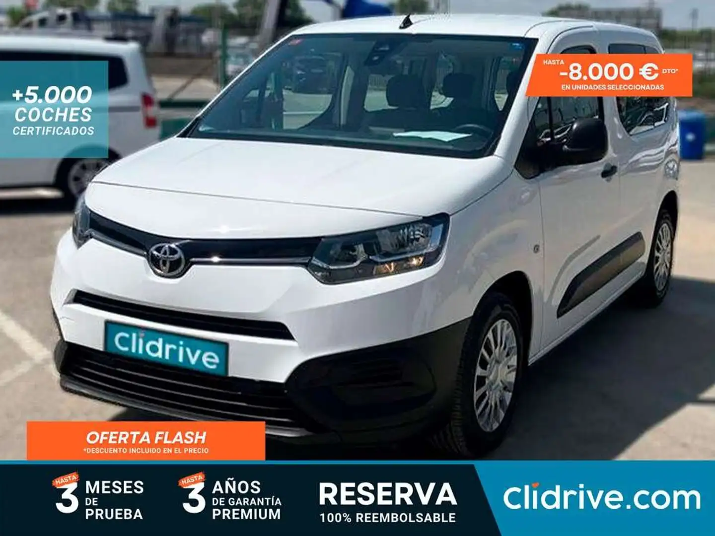 Toyota Proace 1.5D City combi GX L1 Blanco - 1