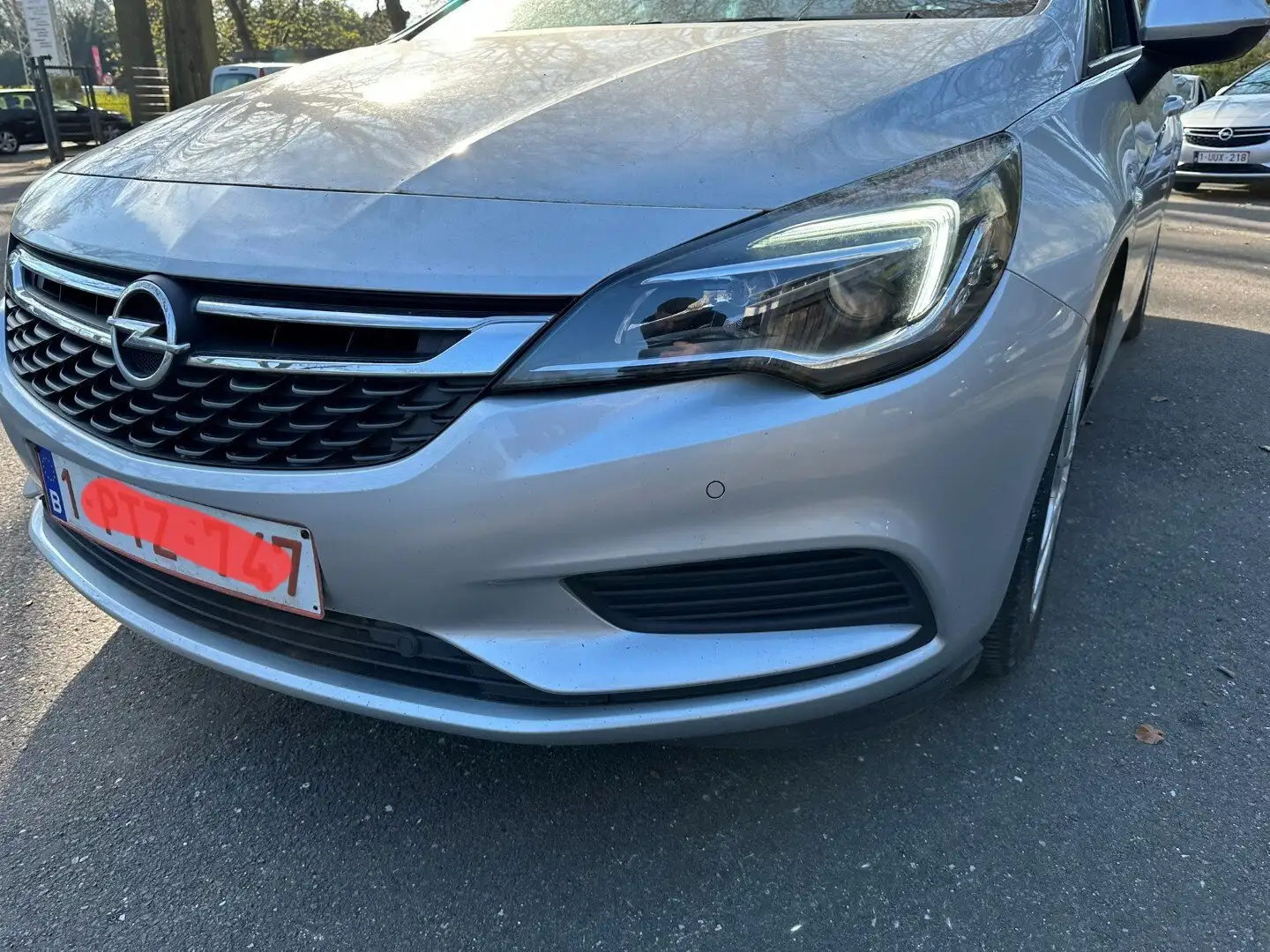 Opel Astra Break tel 0485541368 Zilver - 2