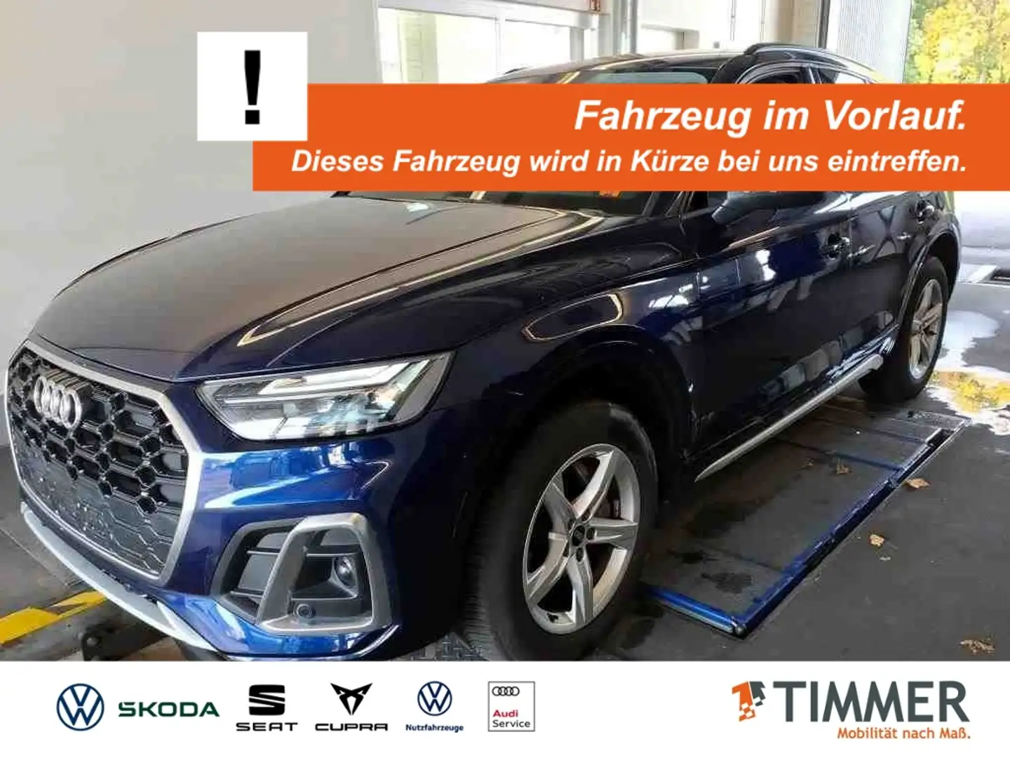 Audi Q5 40 TDI S-LINE QUATTRO +AHK +LED +VIRTUAL +TEMPO + Blu/Azzurro - 1