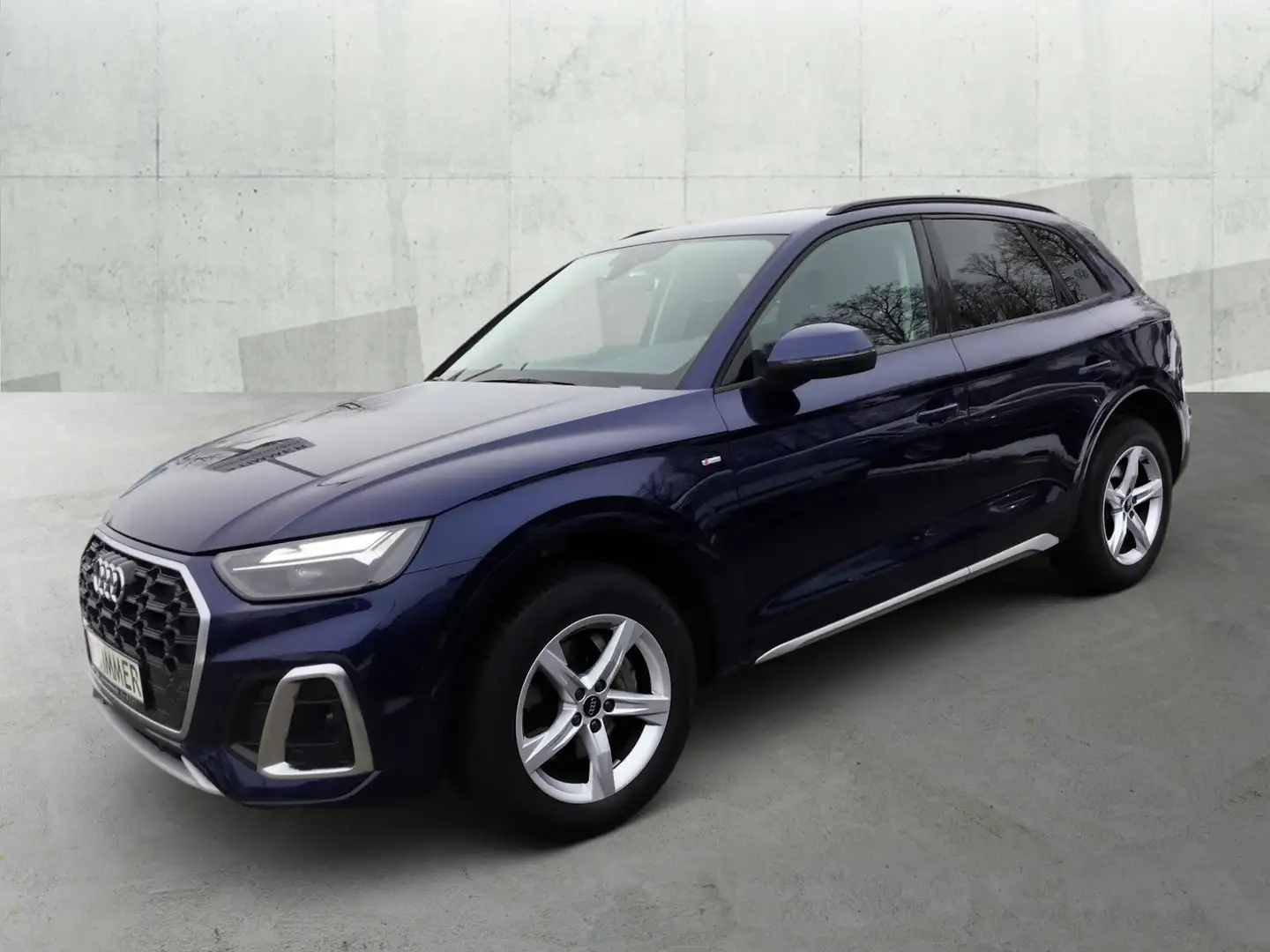 Audi Q5 40 TDI S-LINE QUATTRO +AHK +LED +VIRTUAL +TEMPO + Blau - 2