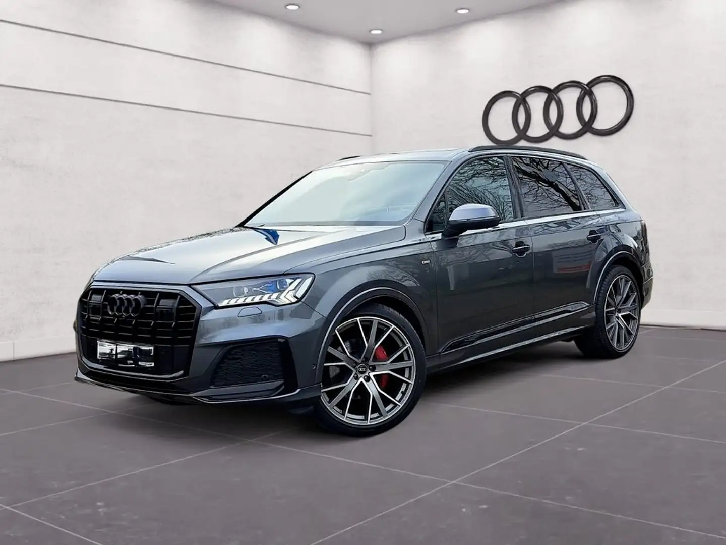 Audi Q7 50 TDI S line quattro Gris - 1