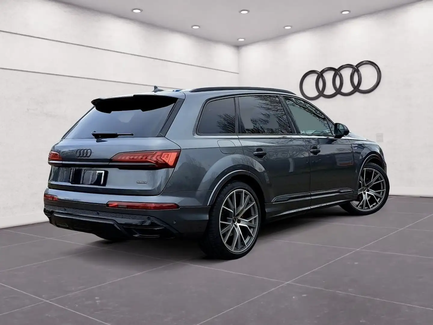 Audi Q7 50 TDI S line quattro Gris - 2