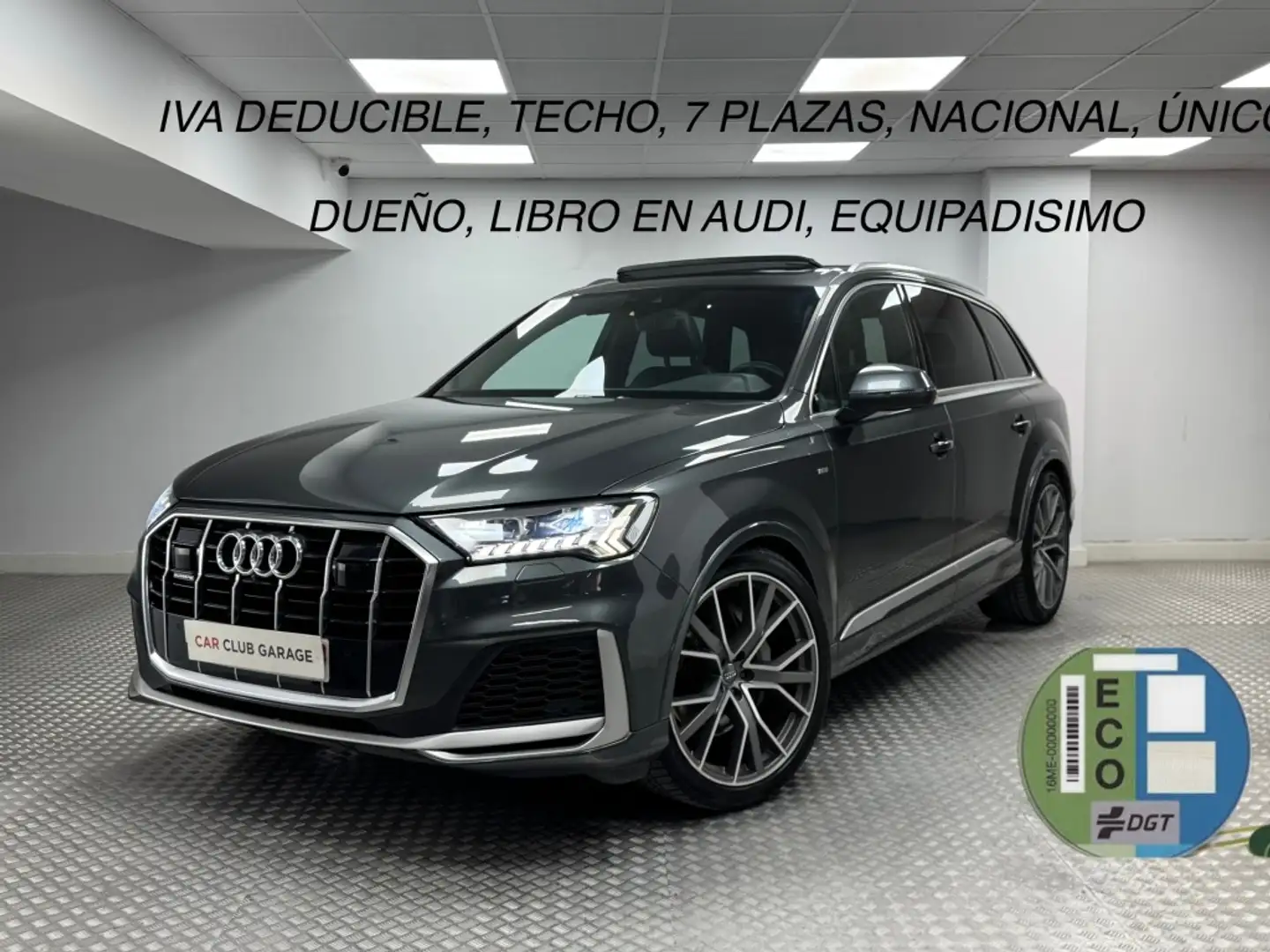 Audi Q7 50 TDI S line quattro Gris - 1