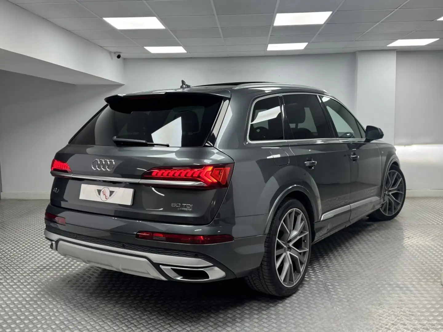Audi Q7 50 TDI S line quattro Gris - 2