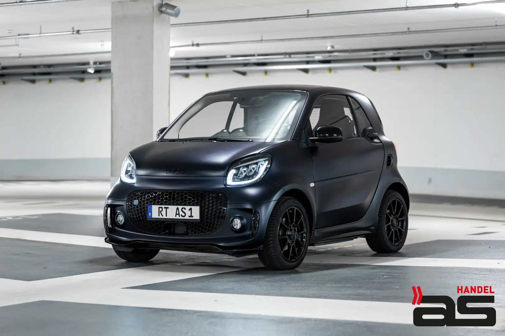 smart forTwo fortwo EQ edition bluedawn JBL|Brabus|LED|22kw Blau - 1