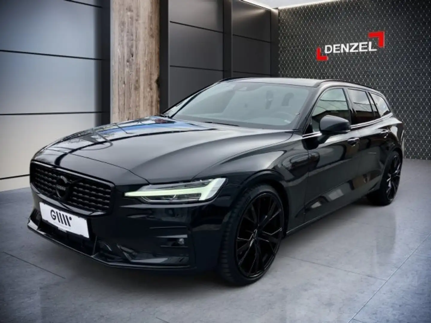 Volvo V60 B3 A R-Design Noir - 1