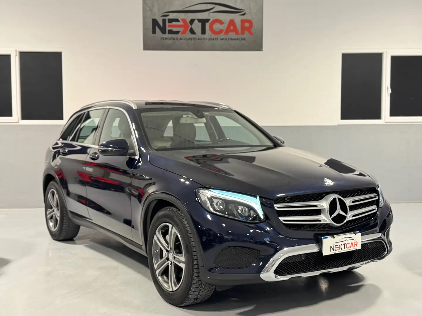 Mercedes-Benz GLC 250 d Premium 4matic Tagliandi Certificati Mercedes ! Blu/Azzurro - 2