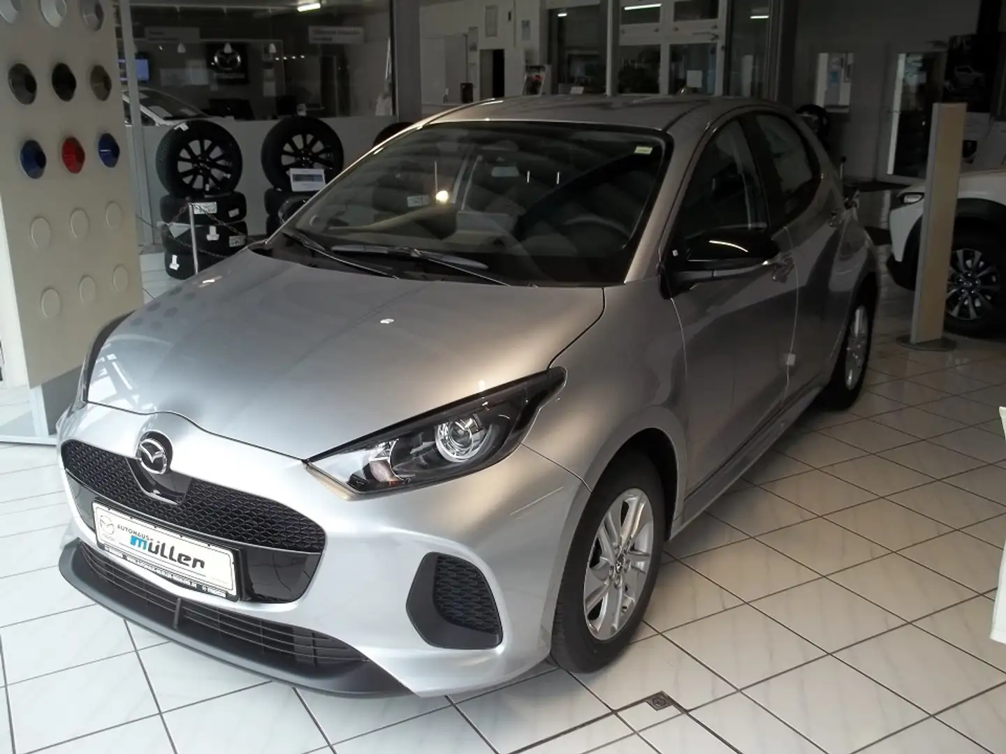 Mazda 2 Hybrid 1.5L Hybrid VVT-i CENTRE-LINE Argent - 2