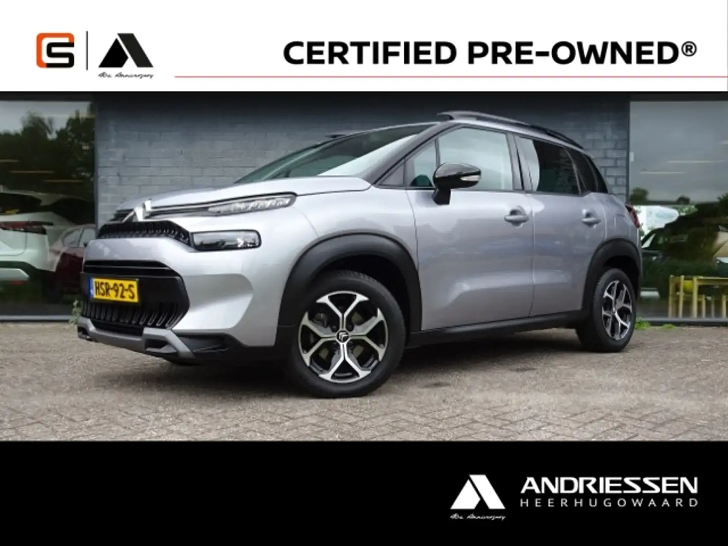 Citroen C3 Aircross 1.2 PureTech 110pk Plus [Groot Navi + All-Seasonba Grijs - 1