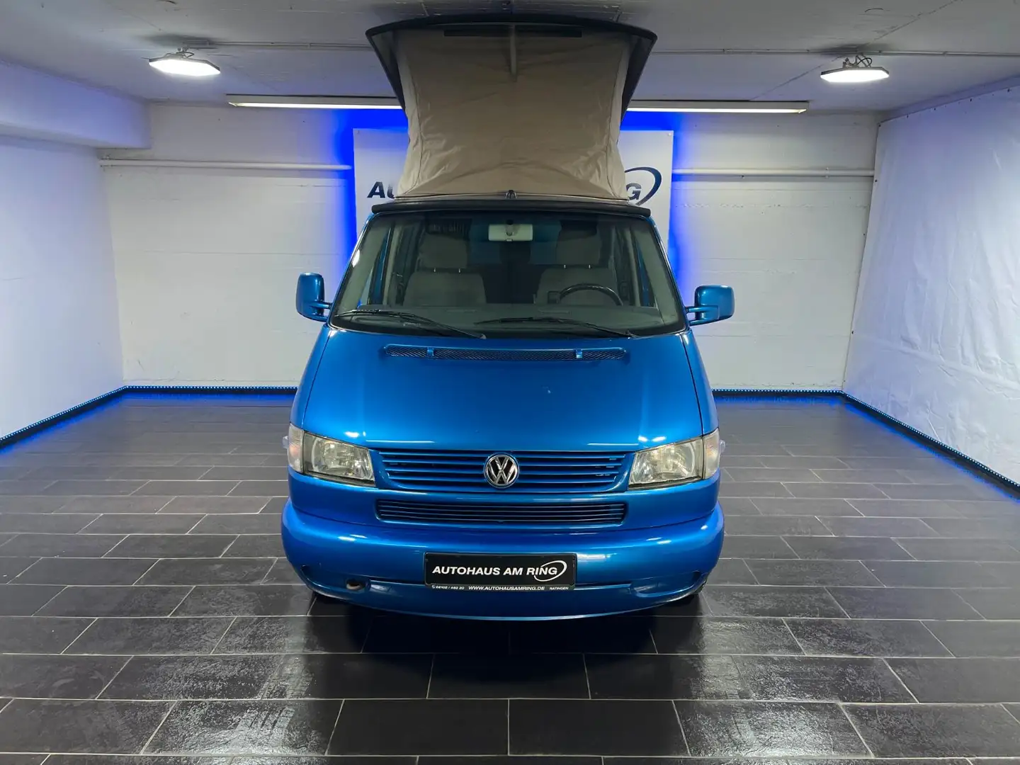 Volkswagen T4 California T4 Multivan Aufstelldach 2.8 V6 Aut. LPG NAV AHK Blau - 2