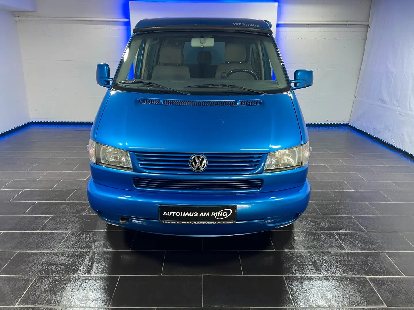 Volkswagen T4 California T4 Multivan Aufstelldach 2.8 V6 Aut. LPG NAV AHK Blauw - 1