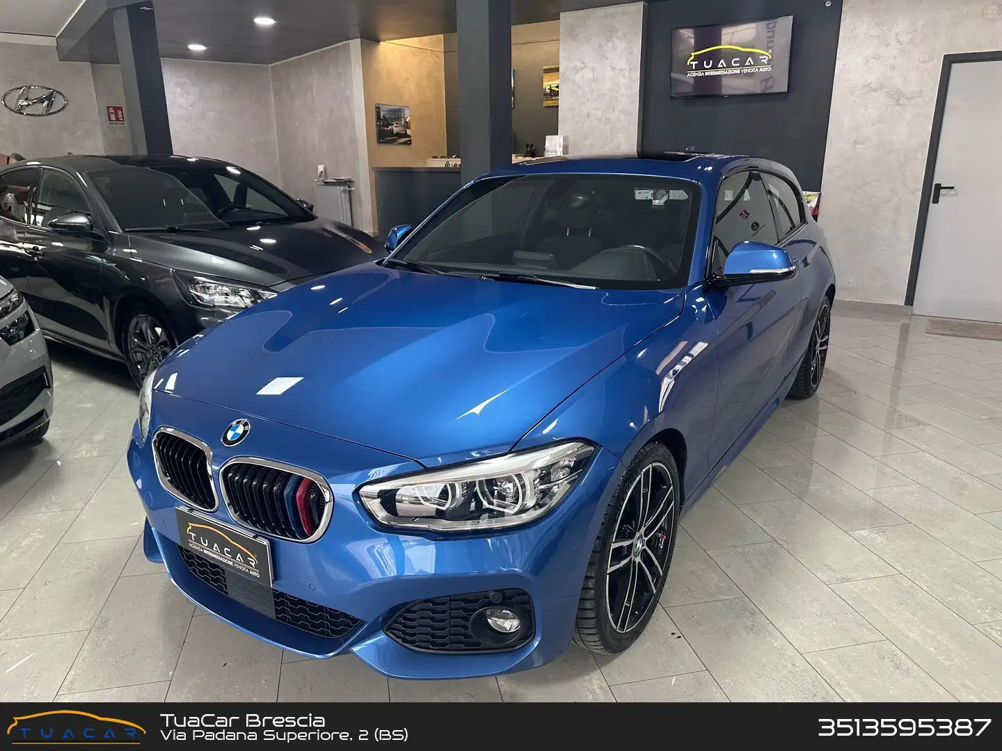 BMW 120 M Sport 120 D 3p. Blauw - 1