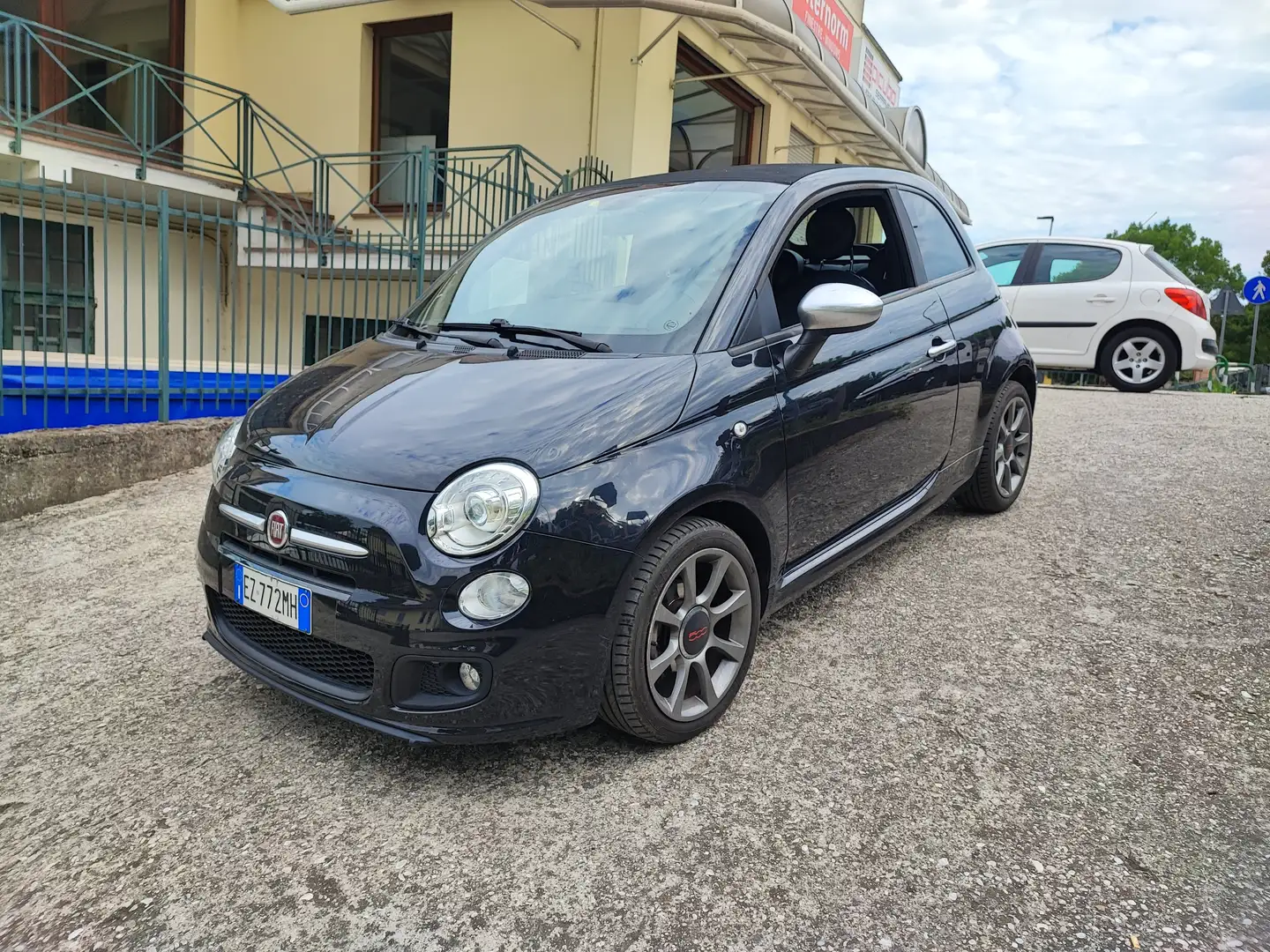 Fiat 500C 500C 1.2S Cabriolet Euro 6 Nero - 1