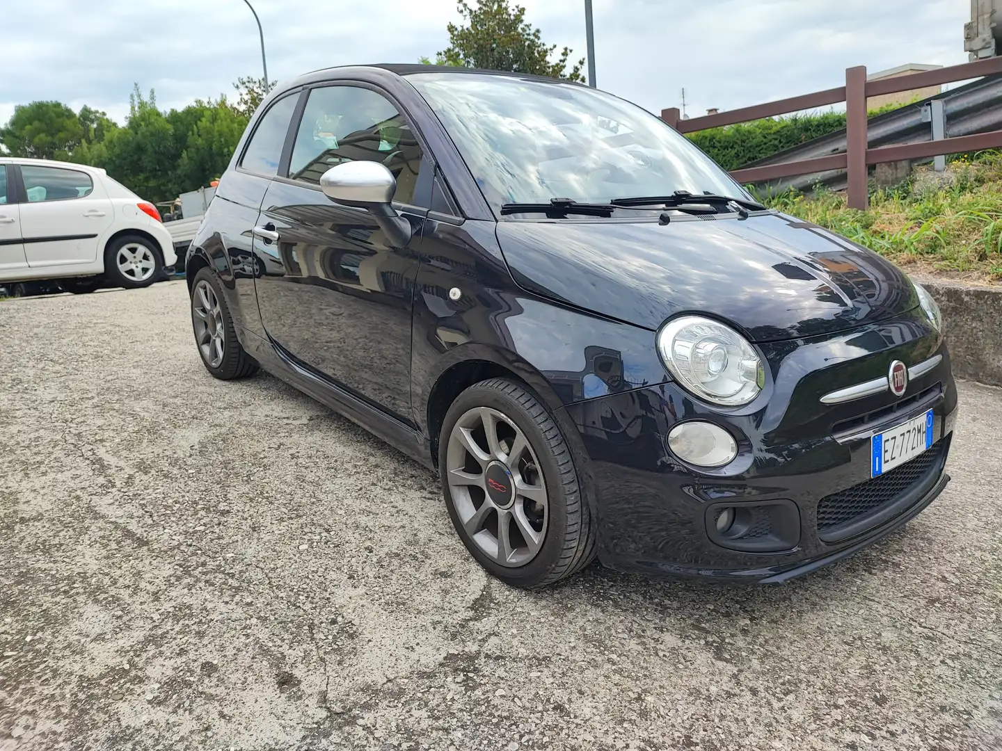 Fiat 500C 500C 1.2S Cabriolet Euro 6 Nero - 2