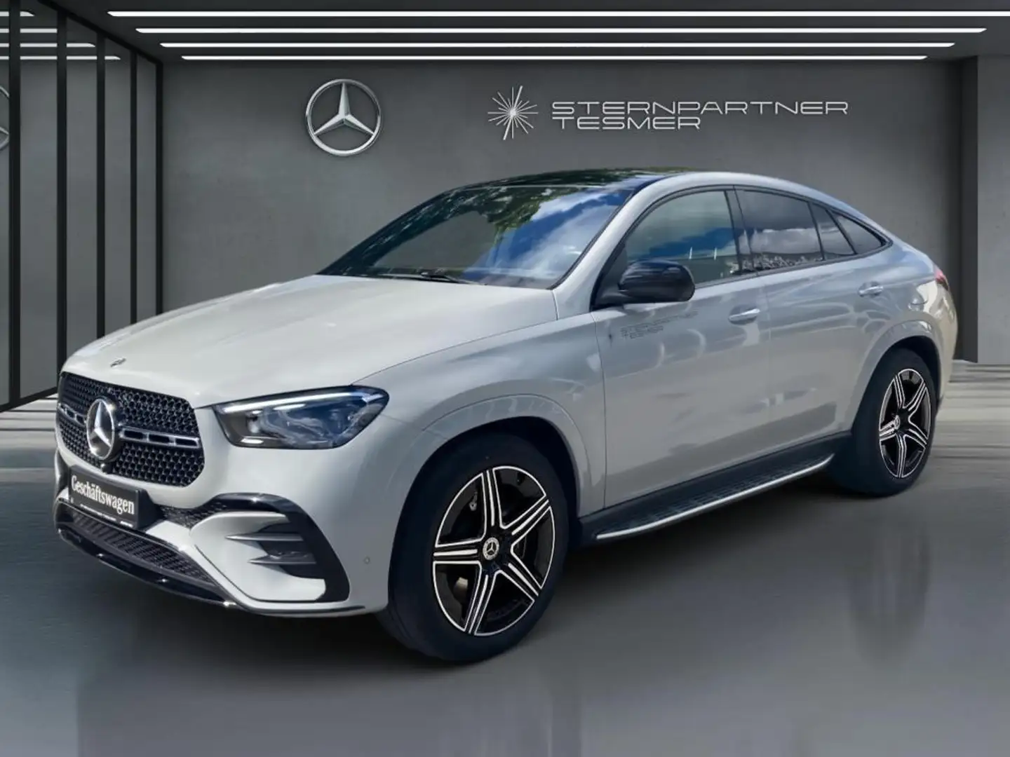Mercedes-Benz GLE 350 de 4MATIC Coupé AMG Prem#Pano#AHK#360#Fahrassisten Grau - 2
