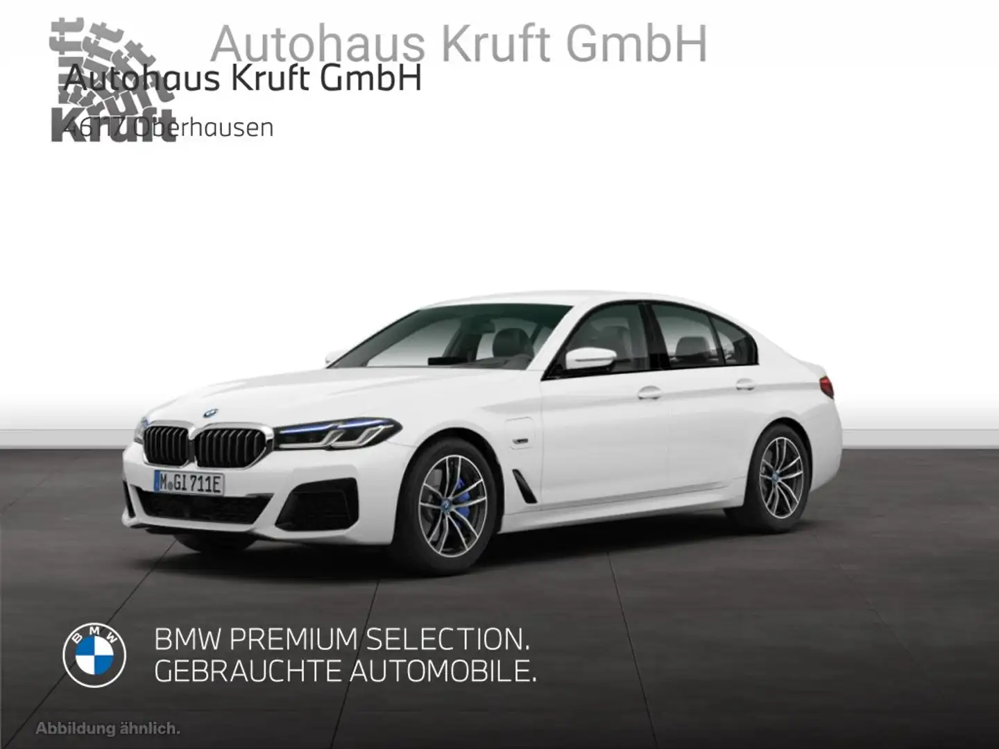 BMW 545 e xDrive M SPORT+LASERLICHT+KAMERA+ACC+HUD Weiß - 2