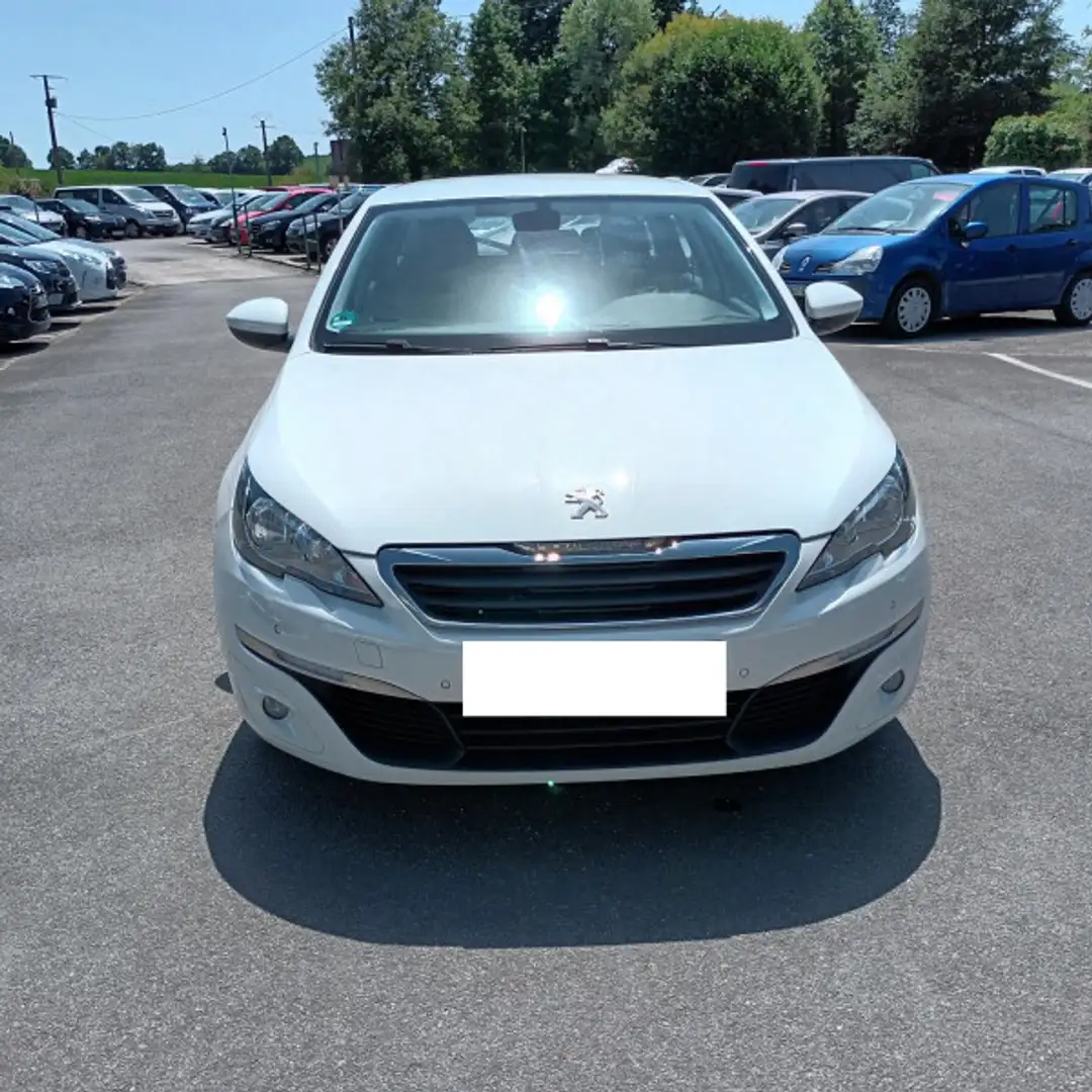Peugeot 308 1.6 BLUEHDI FAP 120CH ACTIVE Blanc - 2