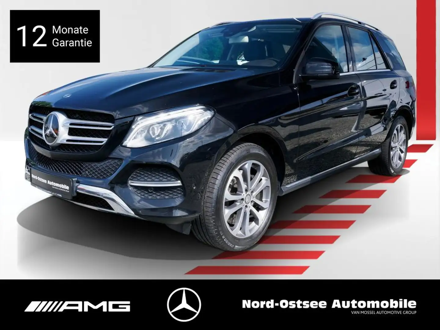 Mercedes-Benz GLE 500 4M STANDHEIZUNG AHK DISTRONIC SPUR LED Noir - 1