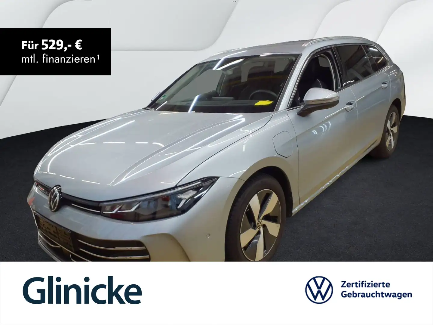 Volkswagen Passat Variant 1.5 TSI eHybrid Business NAvi AHK Silber - 1